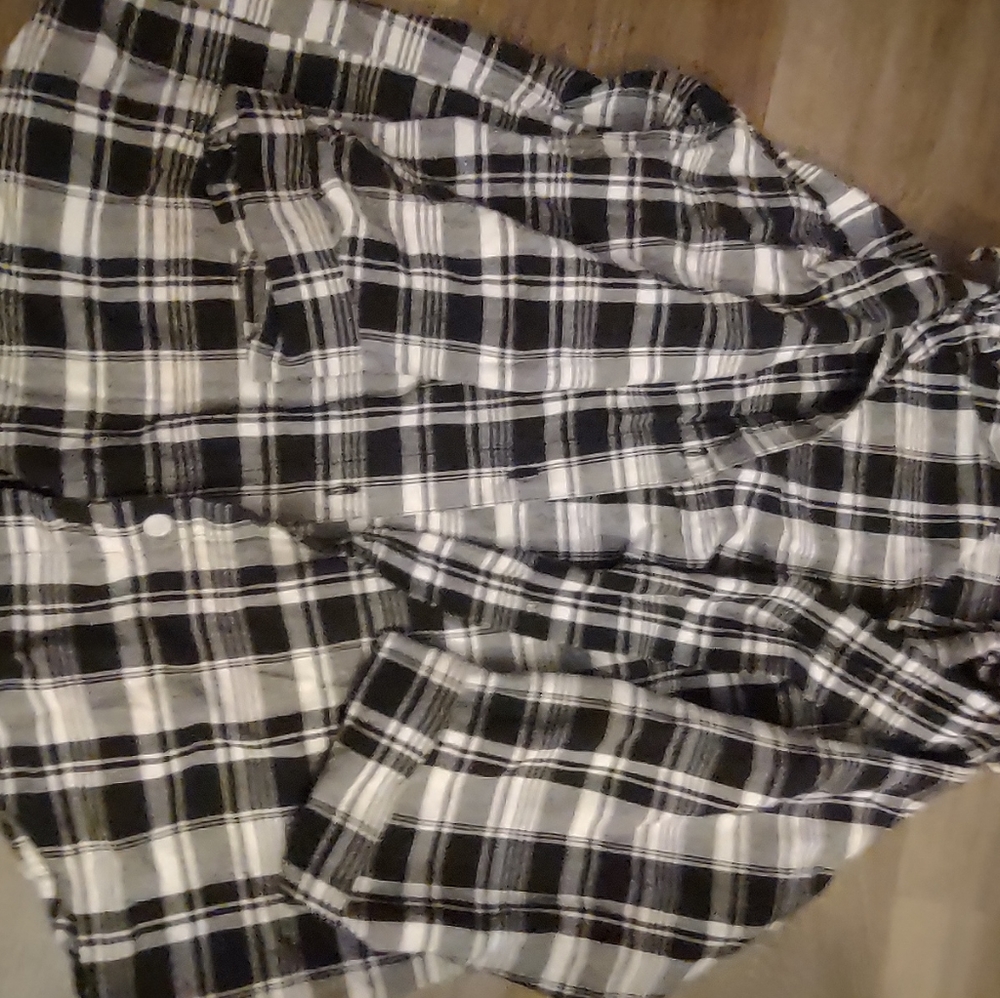 Half sleeve flannel